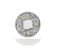 H&H Set 6 Piatti Fondi Florence - Ø20 cm - Piatti in Porcellana Eleganti e Resistenti - Ideali per Zuppe, Minestre e Primi Piatti - Lavabili in Lavastoviglie e Microonde