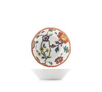 H&H Set 6 Piatti Fondi Blossom In Melamina Cm 19