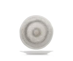 H&H Set 6 Piatti Frutta Selene in Melamina Effetto Reactive Grigio Ø23 cm - Resistenti e Leggeri, Lavabili in Lavastoviglie, Ideali per Frutta, Dolci e Antipasti
