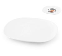 H&h set 6 piatti opale premiere snack bianco 28