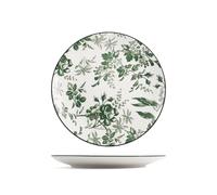 H&H Set 6 Piatti Piani Margaret In Porcellana Cm 27