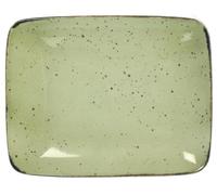 H&H Set 6 Piatti Rettangolari, 29 X 23 Cm, Verde
