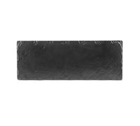 H&H Set Piatti, Nero, 10 x 31 cm