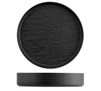 H&H Set 6 Piatti Skin ø 20,5 cm nero