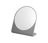 H&H Specchio da Appoggio in Plastica Colore Grigio 20cm