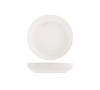 H&H STOCCOLMA PIATTO FONDO CM 22 STONEWARE BIANCO