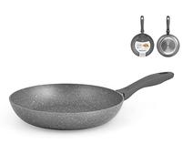 H&h padella antiaderente stone induzione grigia cm26
