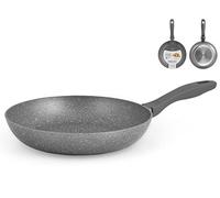 H&h padella antiaderente stone induzione grigia cm32