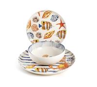 H&h servizio tavola 18 pezzi playa