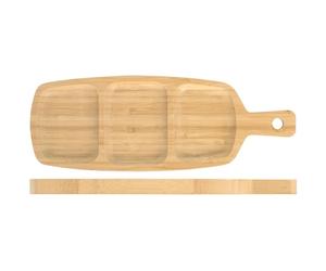H&h Tagliere Bambu, 3 Posti, 28x10cm