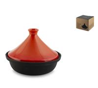 H&H Tajine in ghisa smaltata e coperchio in ceramica lt. 2