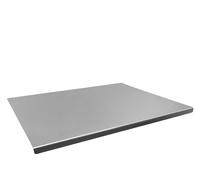 H&H Tavola pasta in acciaio inox cm. 60x40x1,2h
