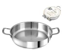 H&h tegame 2 manici elodie in acciaio inox lt 1,5