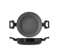 H&H Tegame 2 manici Supreme in alluminio con rivestimento antiaderente Pfluon cm