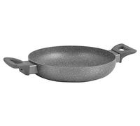 H&H Tegame Antiaderente Stone Induzione Grigio Cm28 Pentole Cucina, Pietra