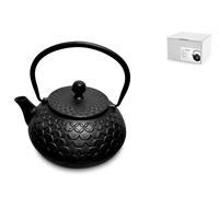 H&H Teiera In Ghisa Smaltata Lt 0,80 Nero