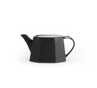 H&H TEIERA STONEWARE CON FILTRO INOX NERO 0,85 LT