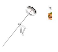 H&h termometro cucina olio inox 300c