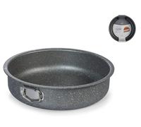 H&H Tortiera Stone Grey con in alluminio con antiaderente diametro. 28