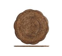 H&H Tovaglietta in rattan ovale cm38.