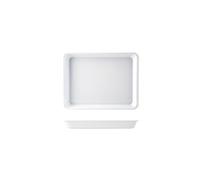 H&h vaschetta c/b melamina cm20x15x4 bianca