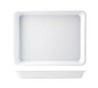 H&h Vaschetta Con Bordo In Melamina 40x30x4 Contenitori Per Alimenti