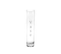 H&H Vaso Vetro Uniflor Vase´ Cm28 Arredo E Decorazioni Casa, 28 cm