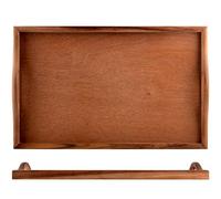 H&H Vassoio Acacia Rettangolare, 32x51cm
