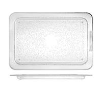 H&H Vassoio Acrilico Rettangolare Trasparente Cm 34X50