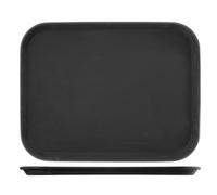 H&h Vassoio Antiscivolo, Nero, Rettangolare, 45x35cm