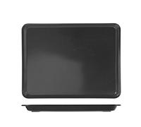 H&h vassoio con bordo in melamina 40x30x2