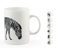 H&H Wild Instinct Set 6 Mug, Stoneware, Assortite, cc390