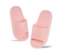 H HANSEL HOME Infradito da Donna Antiscivolo e Comode, Pantofole da Casa, Ciabatte Donna da Mare, Sandali Ciabatta per Estate, Spiaggia, Piscina e Bagno - Rosa,36/37