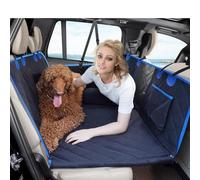 H HOH-Tech Estensore per sedile posteriore per cani, con fondo rigido per sedile posteriore, per sedile posteriore, antigraffio, amaca per cani per viaggi in auto, tappetino portatile da campeggio per
