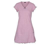 H.I.S Camicia da notte rosa / nero Donna H.I.S XS rosa / nero
