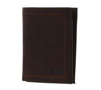 H.I.S Pelle portafoglio Wallet Brown marrone