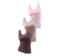 H.I.S Top beige / marrone / rosa Donna H.I.S M beige / marrone / rosa