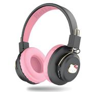 H.KITTY CUFFIE BT METAL LOGO ROTONDA ROSA