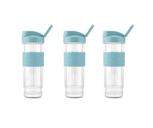 H.Koenig BTL16 Kit di 3 bottiglie per mini-frullatore SMOO16