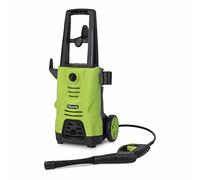 H.Koenig HWP3 Idropulitrice Alta pressione, Temp 40°, Potente, Maneggevole 5,80Kg, Efficace, 110 Bars-320 L/h, Verde/Nero