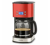 MG30 Macchina Caff Americano 20 Tazze Potenza 1000 Watt Colore Rosso / Acciaio Inox