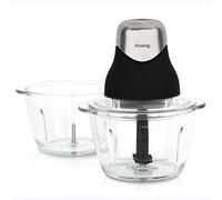 Tritatutto Elettrico LEO9 con 2 Ciotole Capacit 1 Litro Potenza 320 Watt Colore Nero