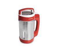 H.Koenig Soup Maker 1.1L MXC18 in acciaio inox, frullatore cuoci zuppe professionale multifunzione, 4 programmi di preparazione, ricette calde e fredde 850W