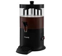 H.Koenig SHK900 Dispenser di cioccolata calda, 1200W, acciaio inox, recipiente rimovibile da 6 L, termostato regolabile, funzione mantenimento in caldo, sistema salvagoccia, parti adatte lavastoviglie