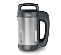 H.Koenig Soup Maker 1.1L MXC20 in acciaio inox, frullatore cuoci zuppe professionale multifunzione, 4 programmi di preparazione, ricette calde e fredde 850W