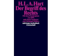H. L. A. Hart C Der Begriff des Rechts: Mit dem Postskriptum von 199 (Tascabile)