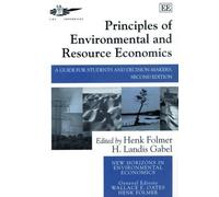H. L. Gabel Principles of Environmental and Resource Economics (Tascabile)