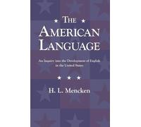 H L Mencken American Language (Copertina rigida)