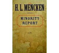 H. L. Mencken Minority Report (Tascabile) Maryland Paperback Bookshelf