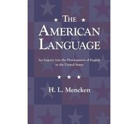 H L Mencken The American Language (Tascabile)